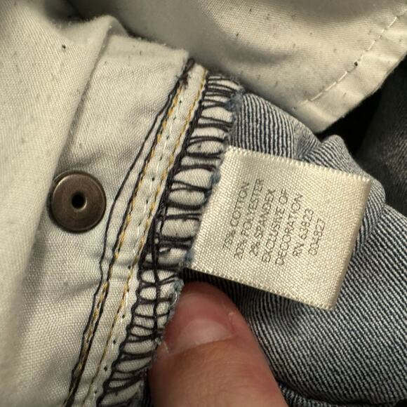 CJ Banks Medium Wash Boot Cut Jeans Size 20 W Petite Cotton Polyester Spandex - Picture 6 of 7